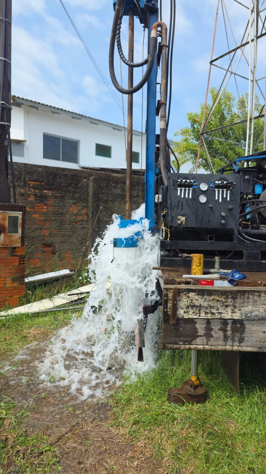 troca de bomba submersa para poço artesiano